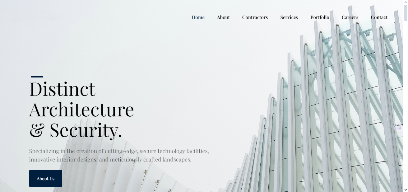 Architectural Website