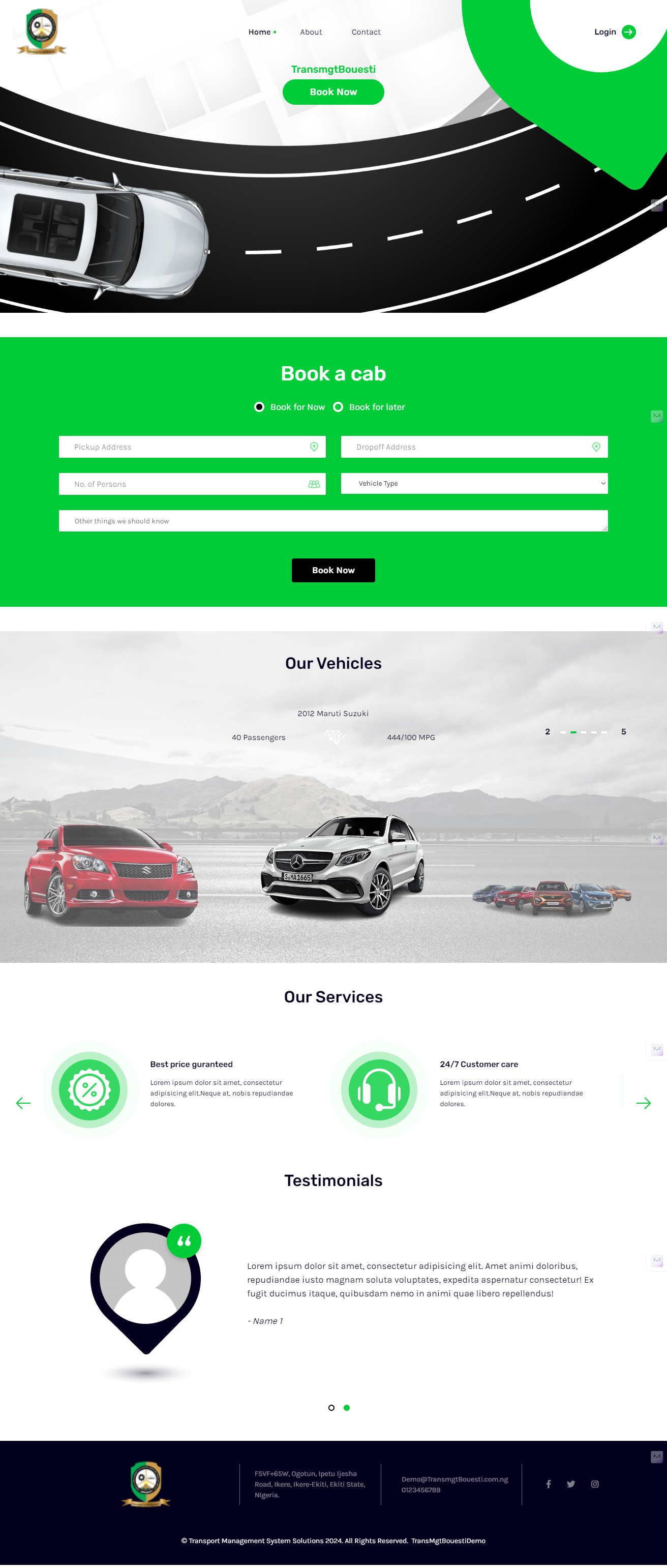 Vehicle Management System (VMS)